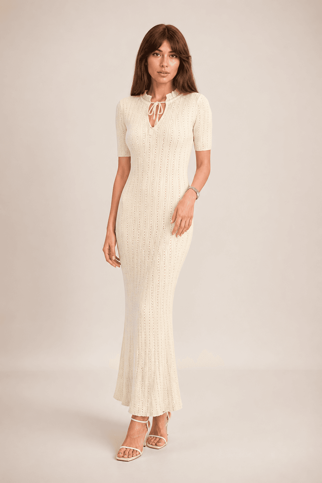 שמלת מקסי דגם אלמה · ORA STYLE — איכות נבחרת · משלוח לכל הארץ