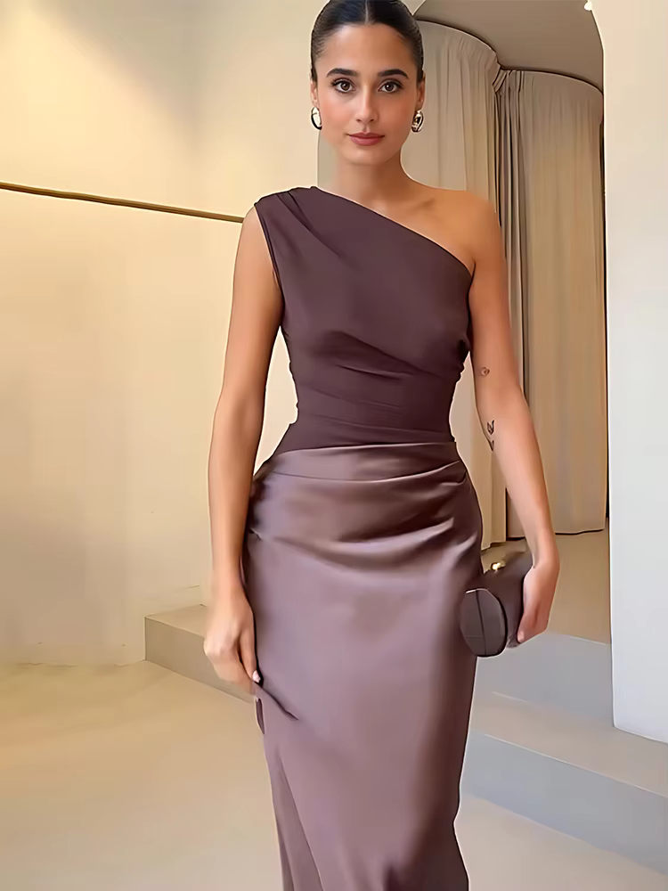 שמלת מקסי דגם הדר · ORA STYLE — איכות נבחרת · משלוח לכל הארץ