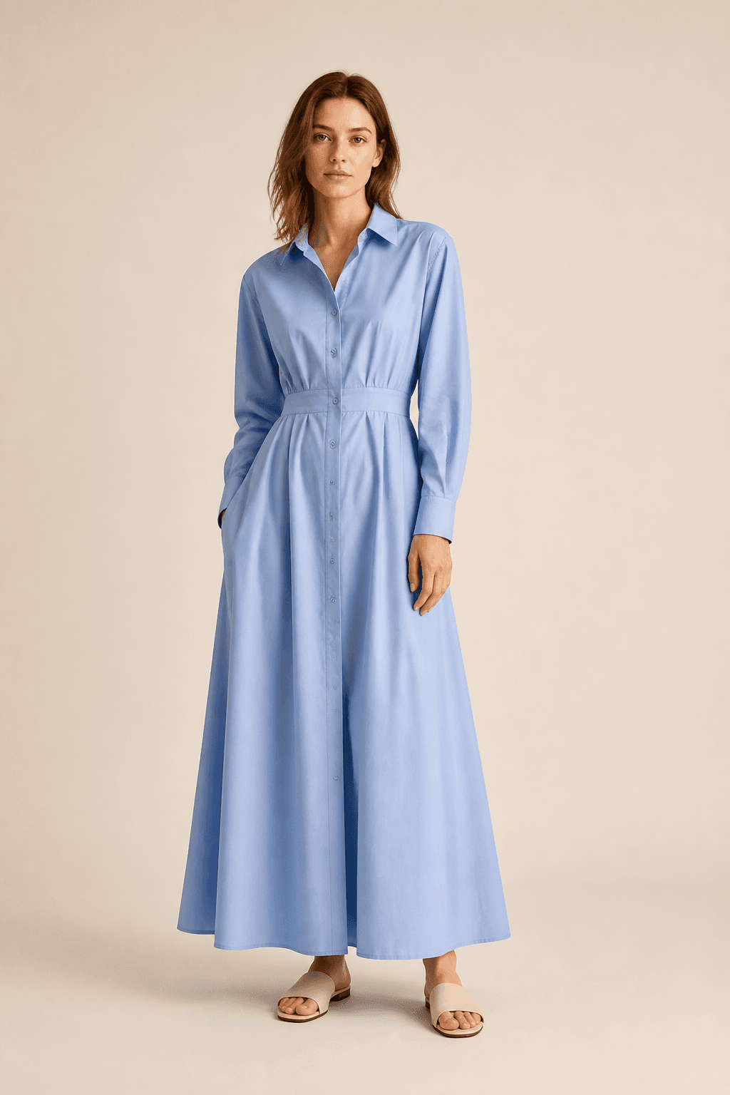 שמלת מקסי דגם מור · ORA STYLE — איכות נבחרת · משלוח לכל הארץ